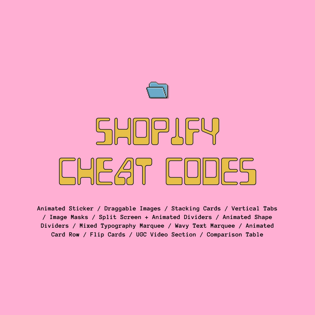 Shopify Cheat Codes Bundle