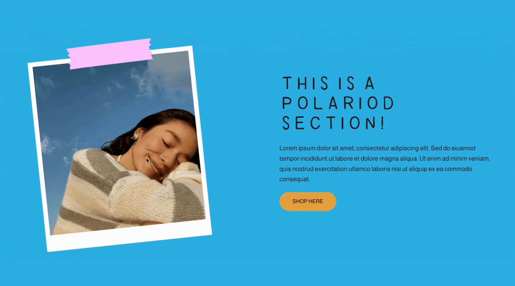 Polaroid Hero