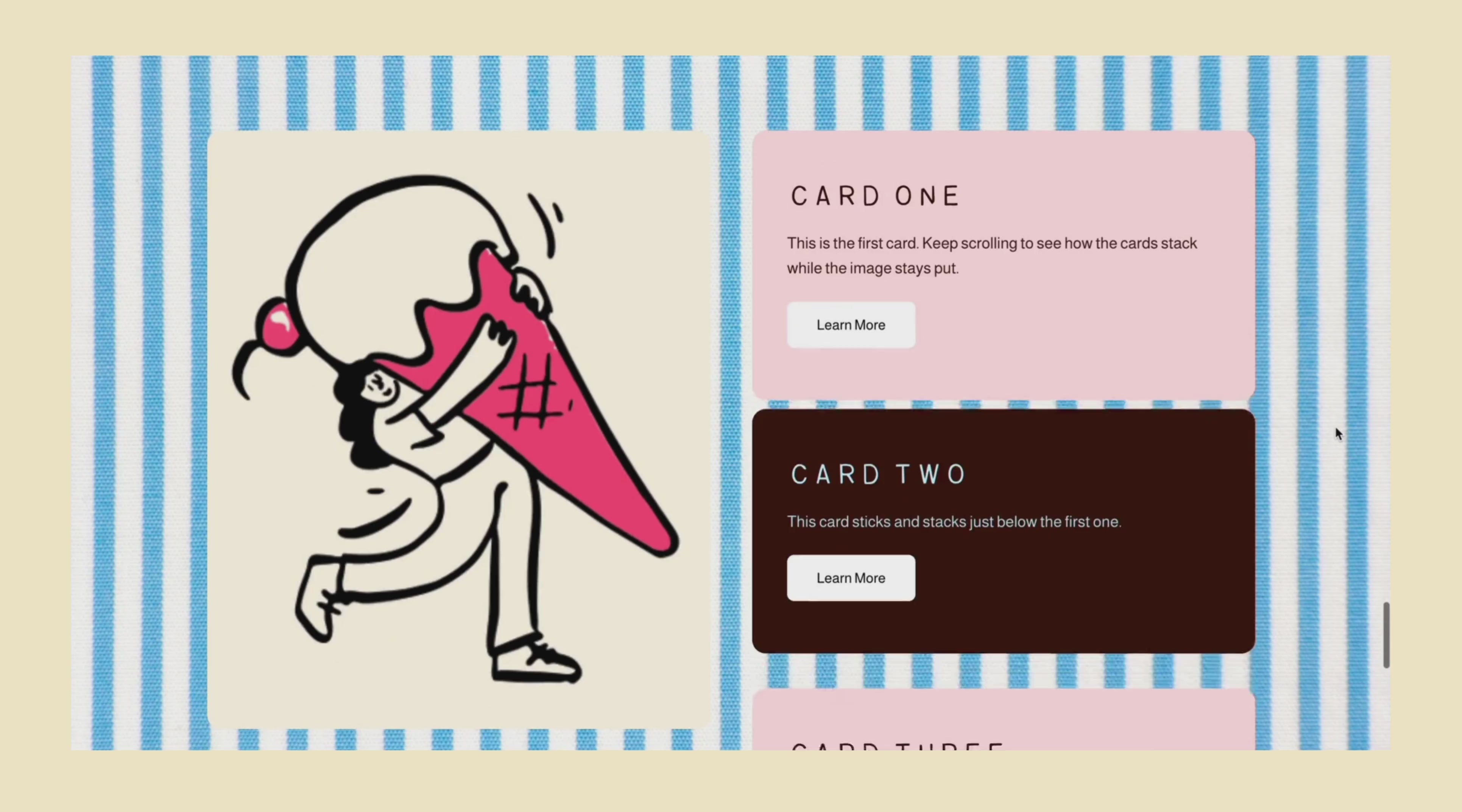 Stackable Cards